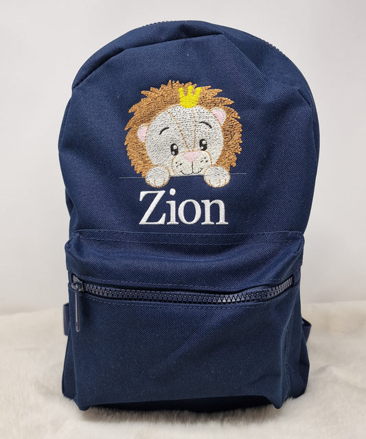 Personalised Embroidered backpack
