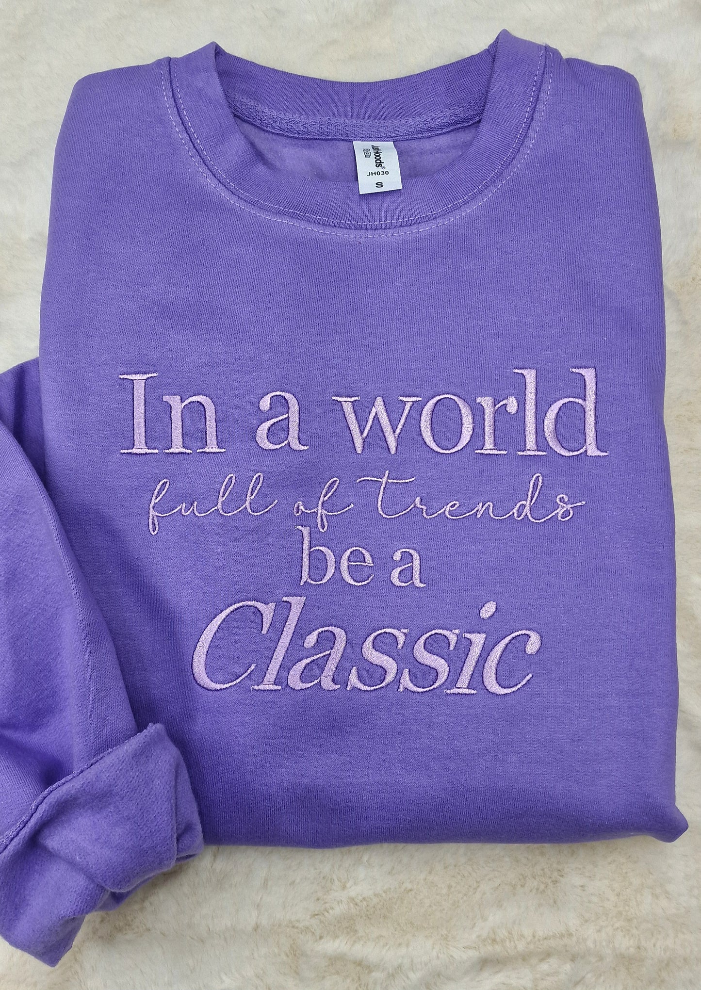In a world full of trends be a classic sweater