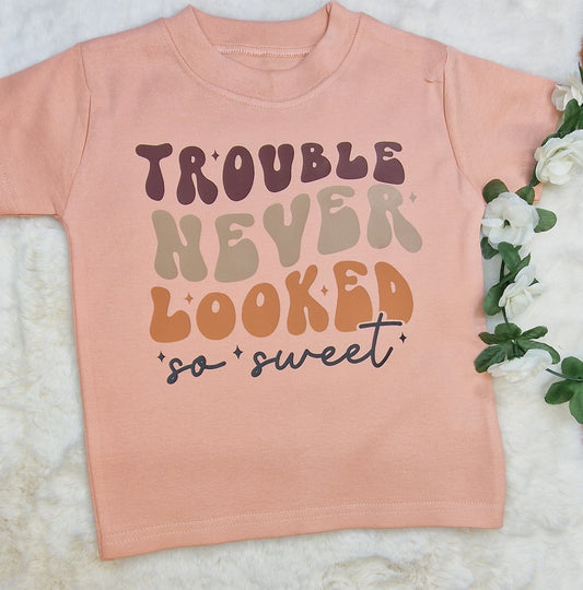 Girls Trouble never looked so sweet T-shirt