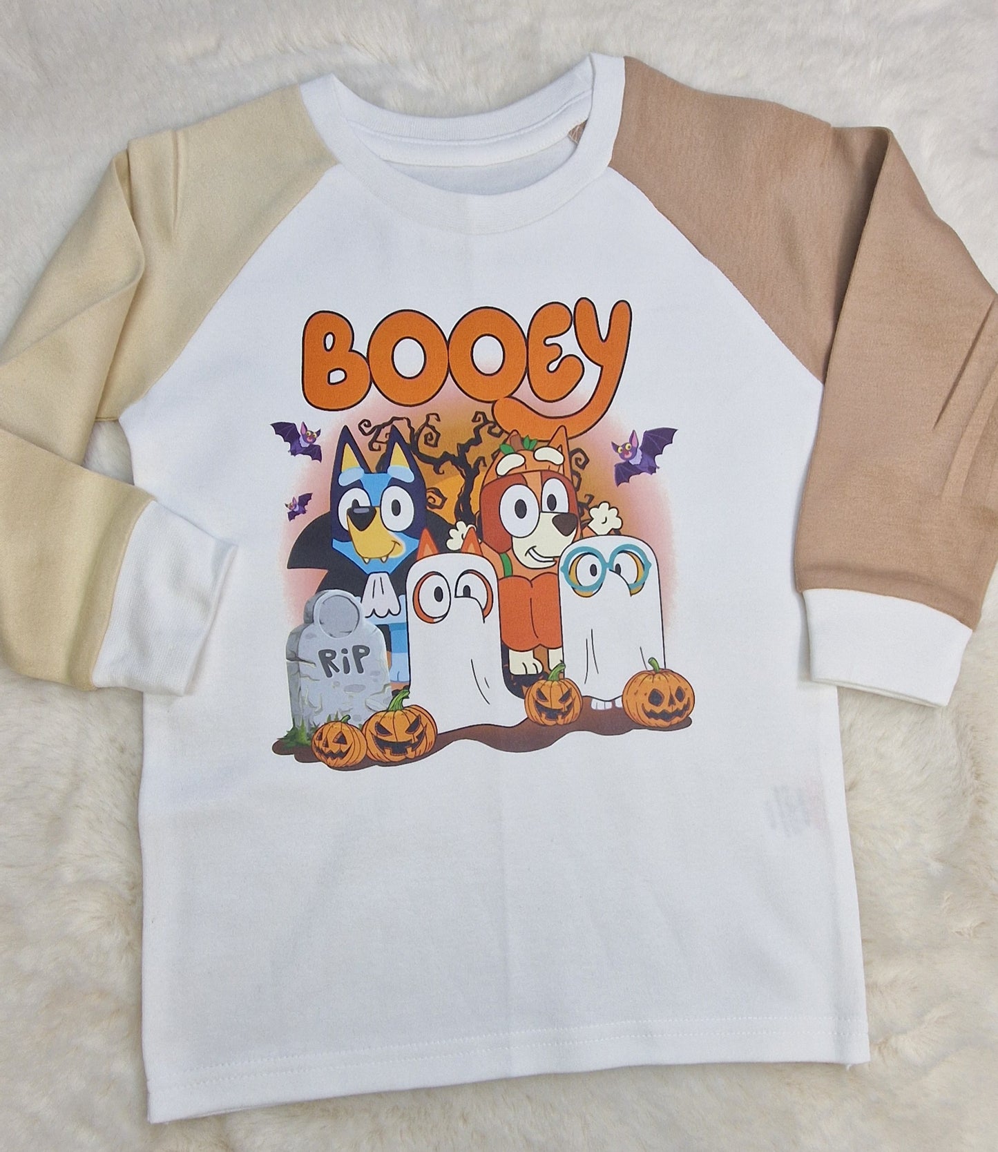 Booey halloween lightweight Cotton loungewear set