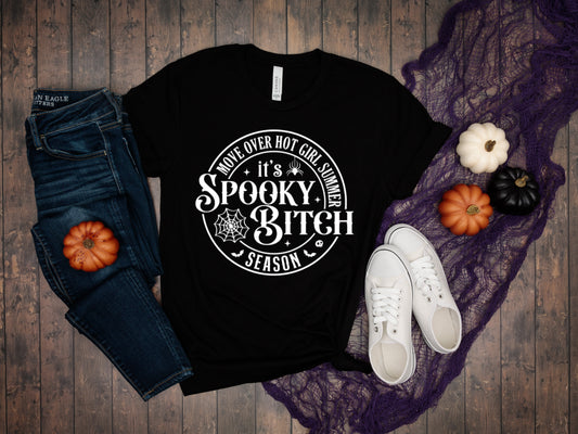 Spooky Bit@h Season T-shirt