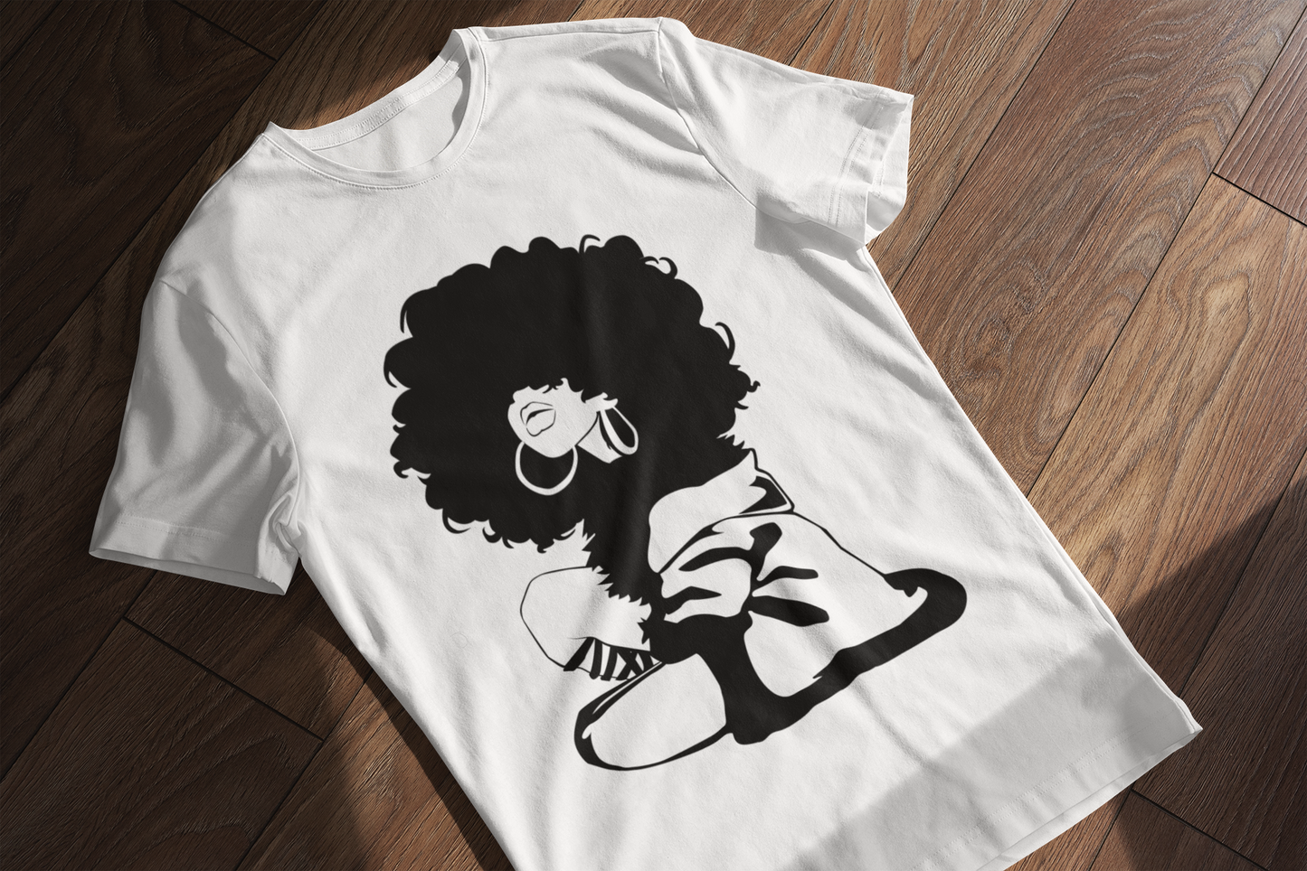 Black Woman Silhouette T-shirt