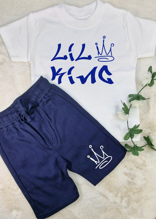 Lil King T-shirt & short set