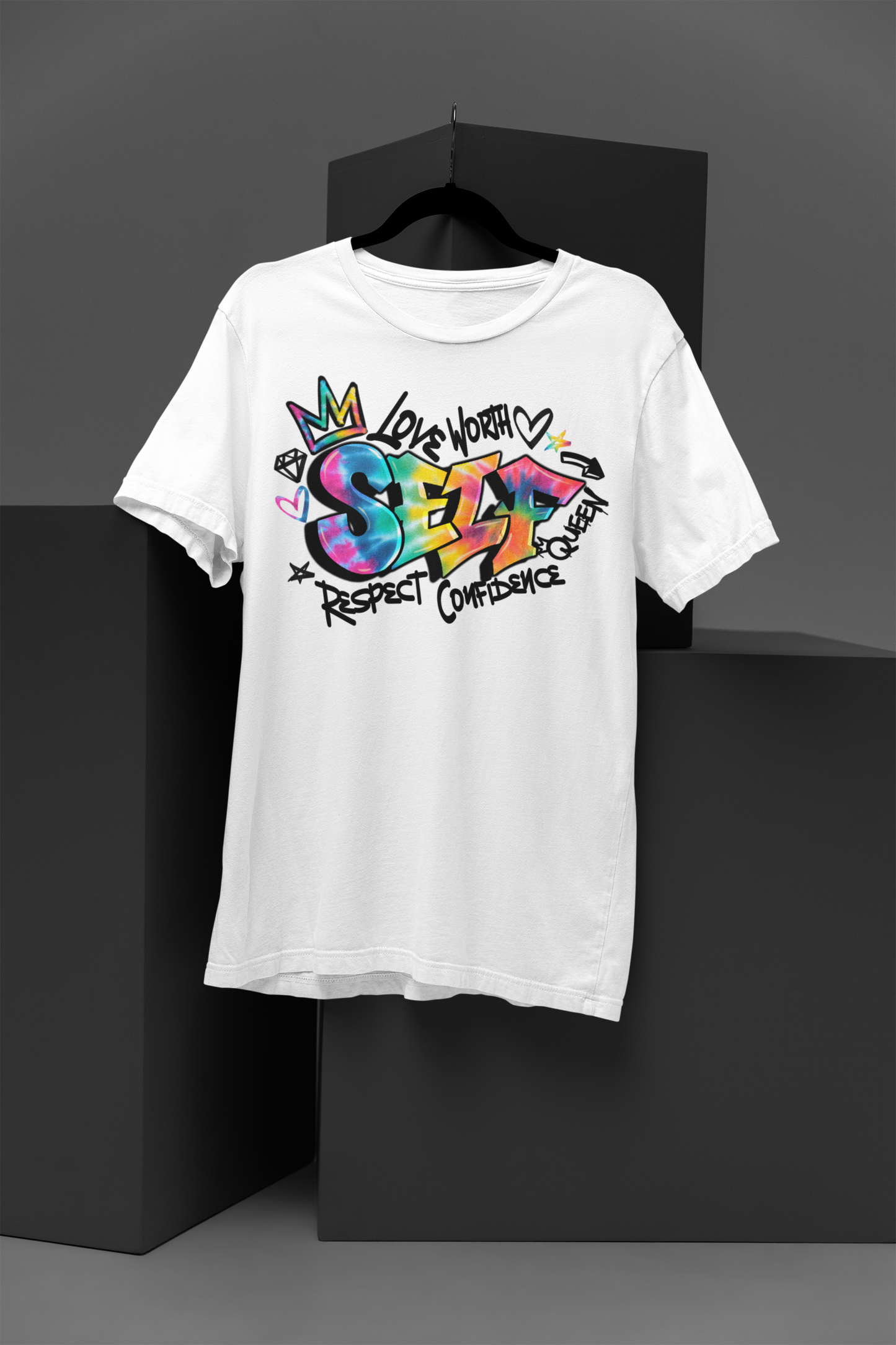 Self love Graffiti style t-shirt