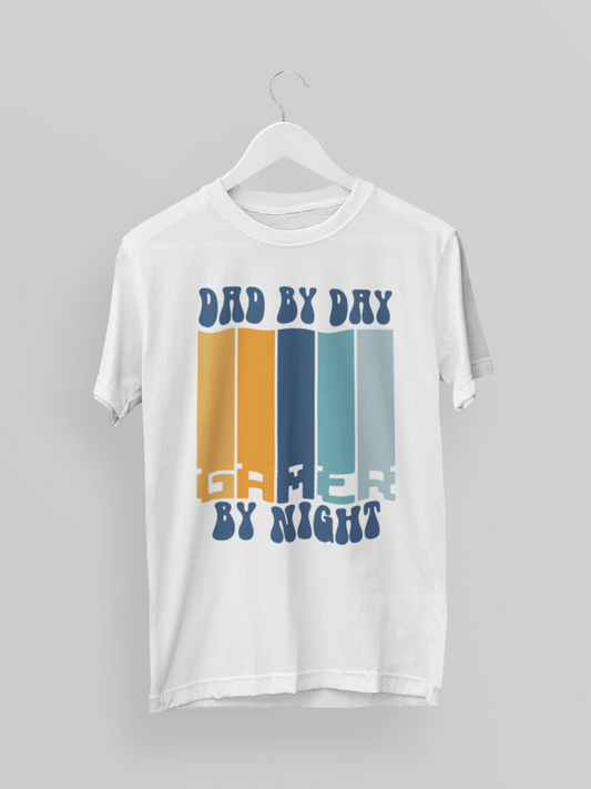 Dad by day Gamer by night T-shirt