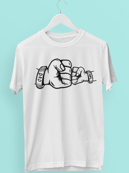 Fist Pump Father and kid T-shirt
