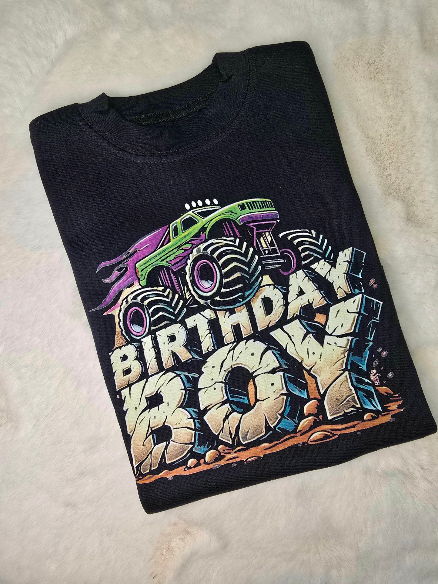 Birthday Boy Monster Truck Tee