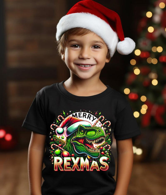 Merry Rexmas Christmas T-shirt